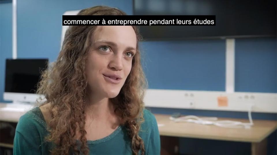 L'option entrepreneuriat racontée par les étudiants