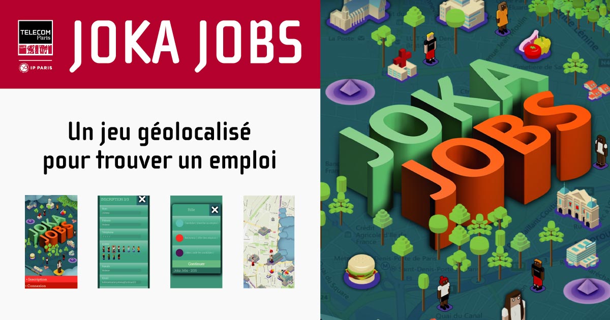 JokaJos, un jeu géolocalisé pour trouver un emploi