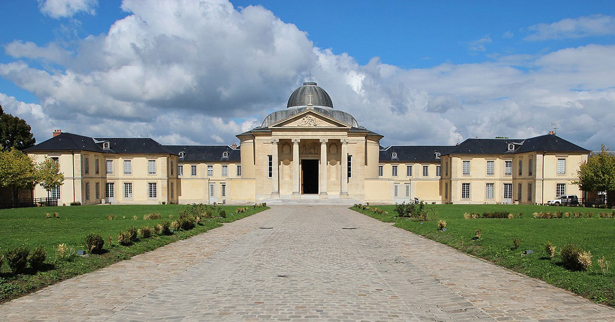 Vue du Lycée Hoche à Versailles