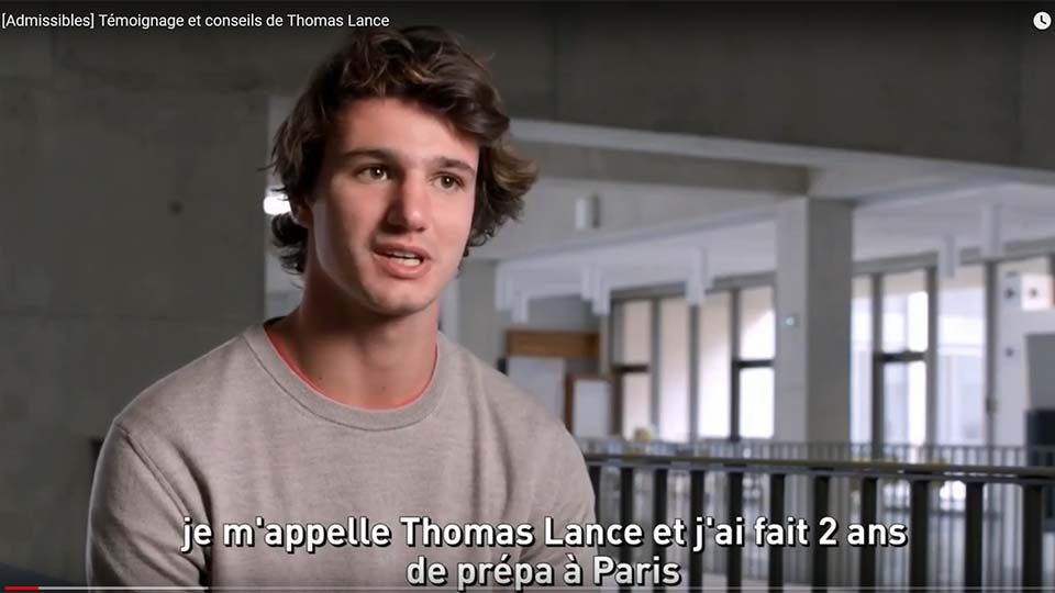 Admissibles : Thomas Lance